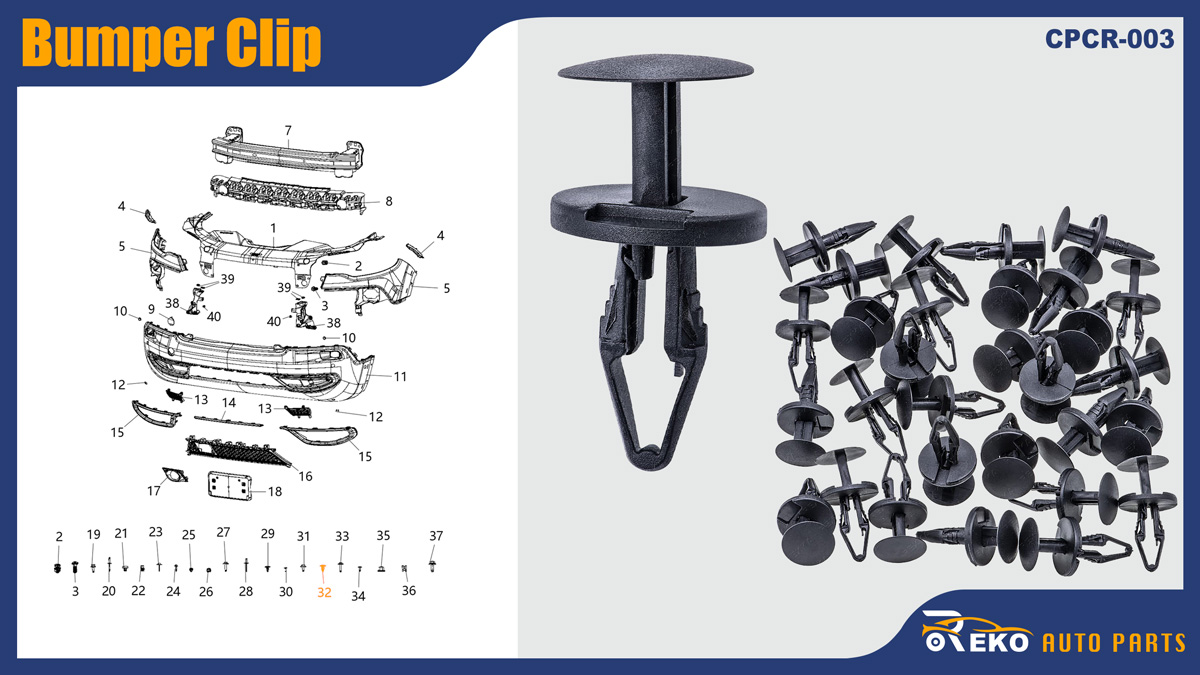 6509049aa Cowl clip