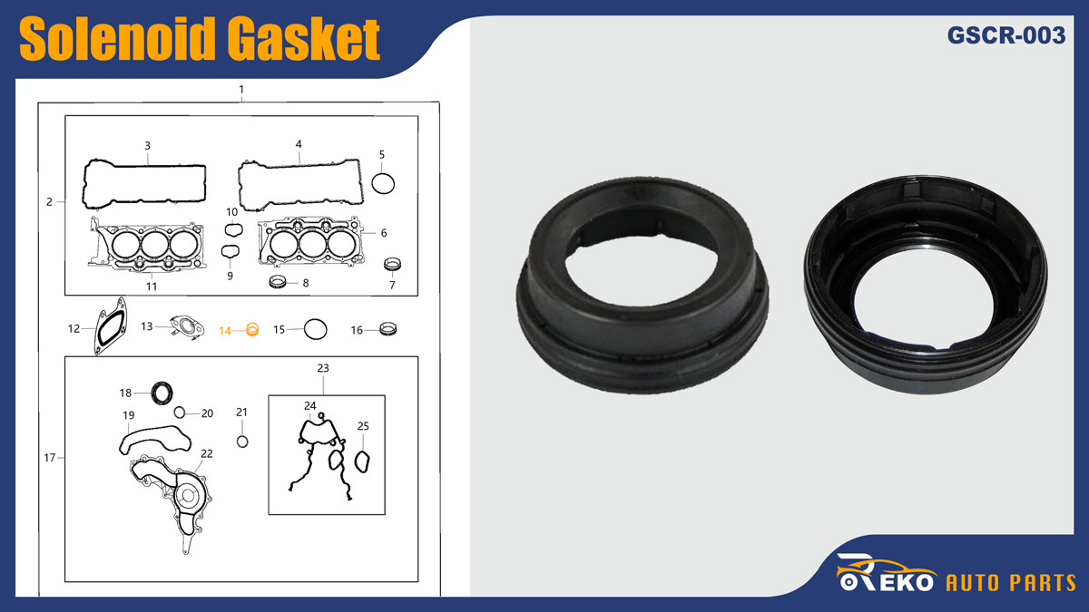 4893803aa 04893803a solenoid gasket, VVT Solenoid Gasket, VVT Solenoid Seal, VVT Solenoid O Ring