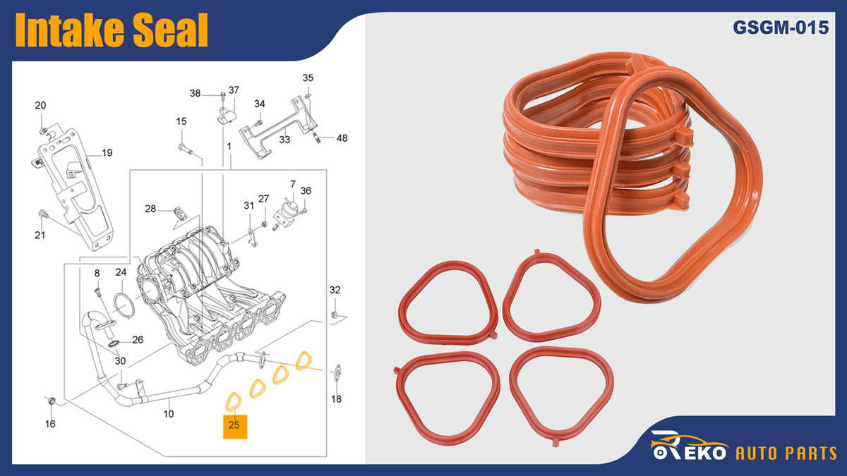 96461130 intake manifold gasket