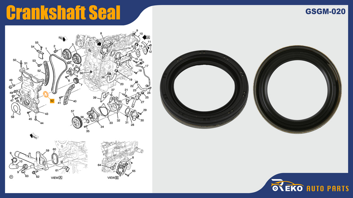 12661527 crank seal