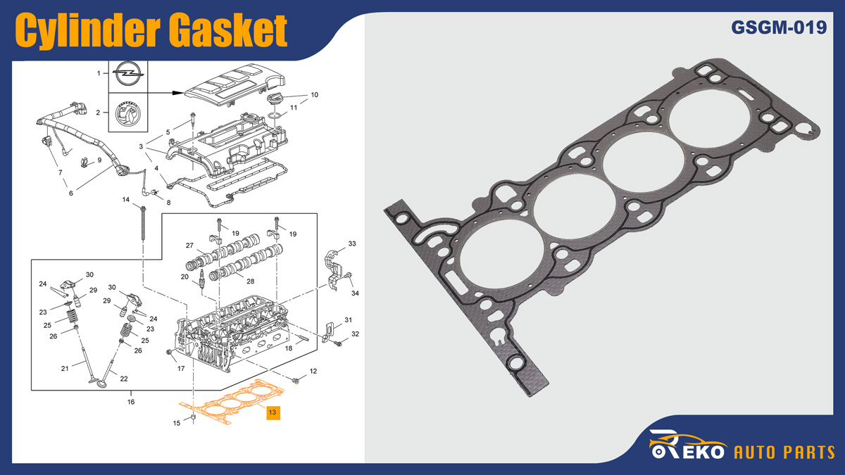 55562233 cyl head gasket