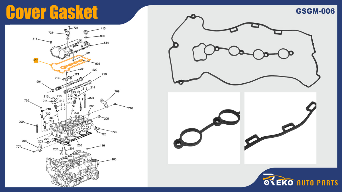 12598014 valve cover gasket
