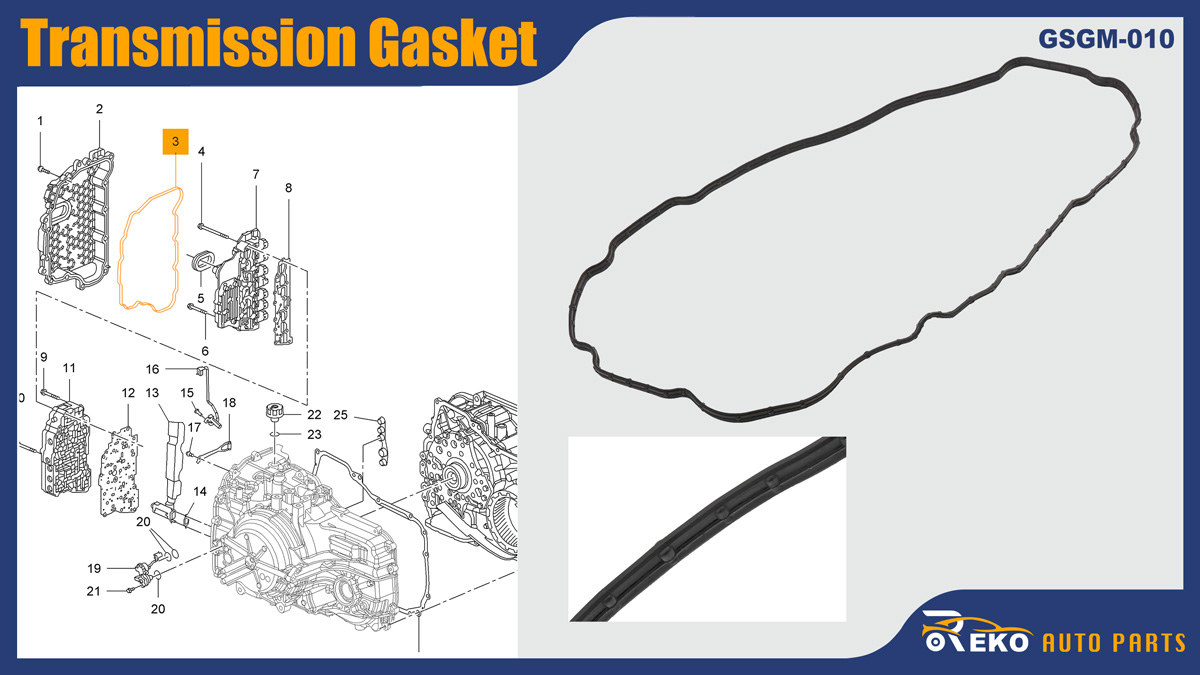 24234281 transmission pan gasket