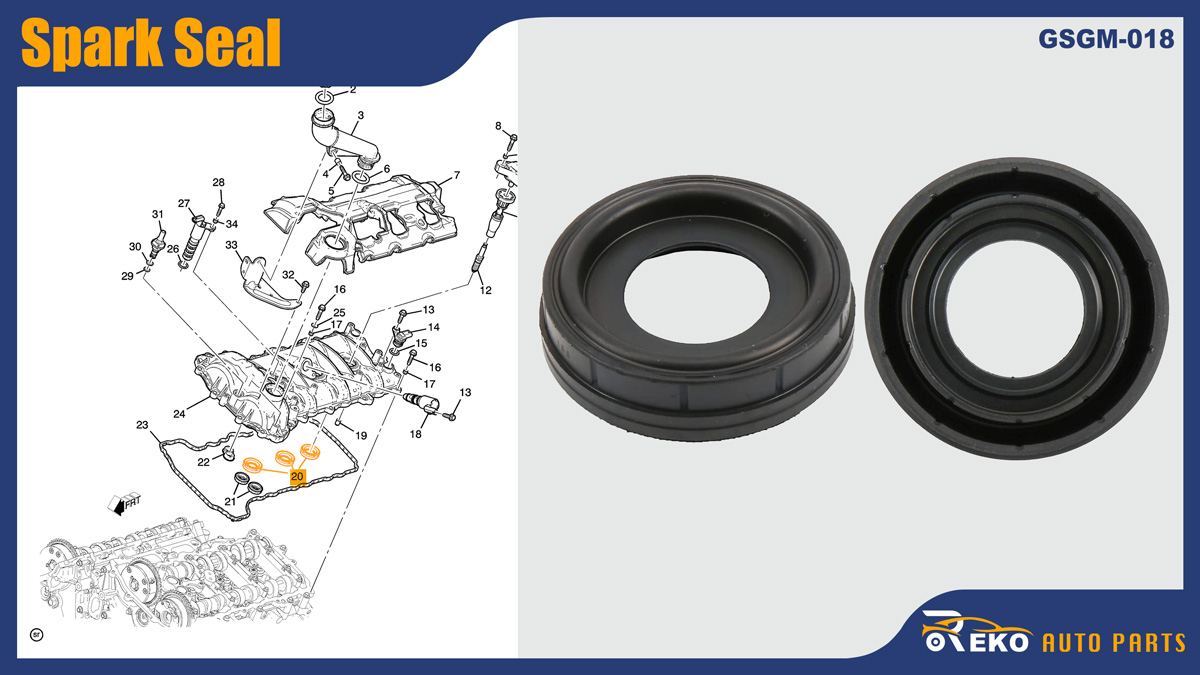 12613249 spark plug seal