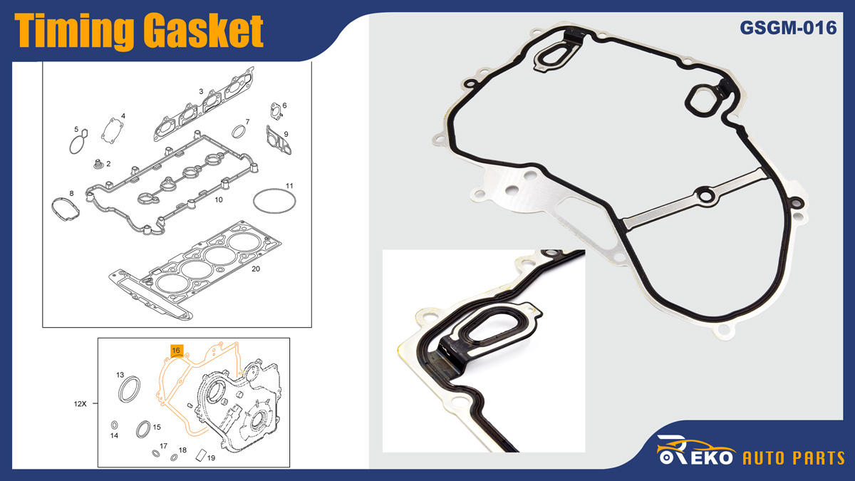 24435052 timing cover gasket