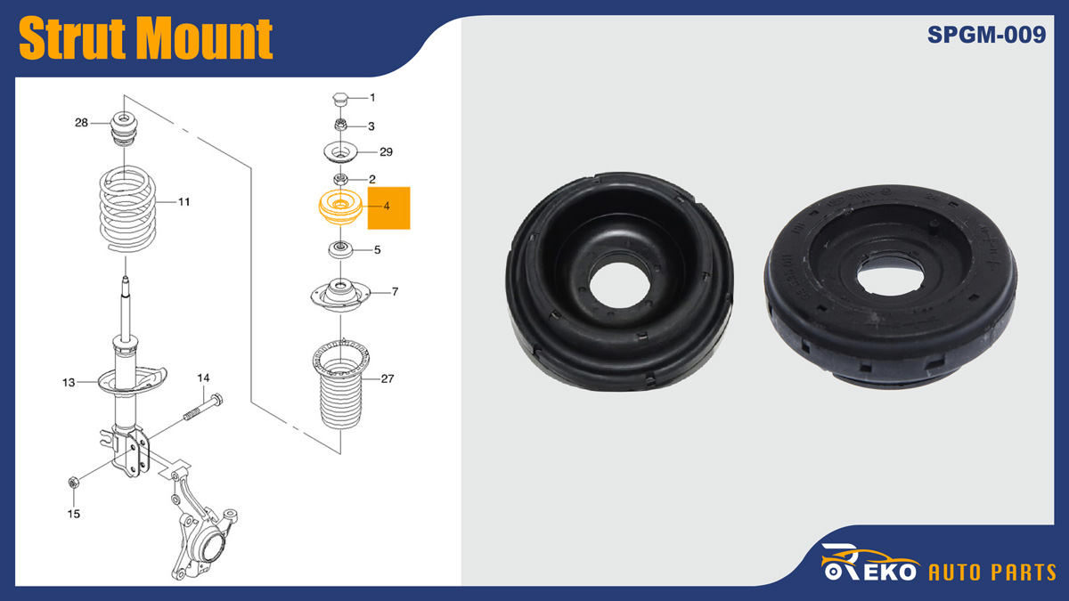 95015324 96535011 shock mounting chevy