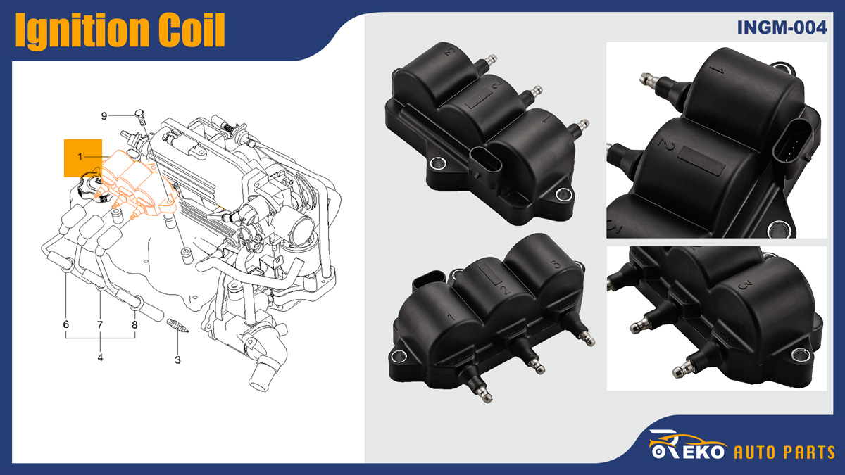 96291054 ignition coil pack