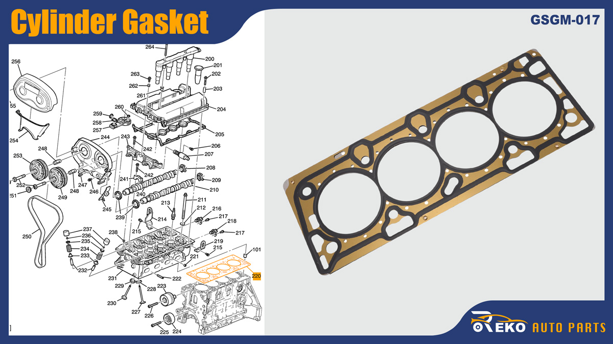 55355578 head gasket chevrolet