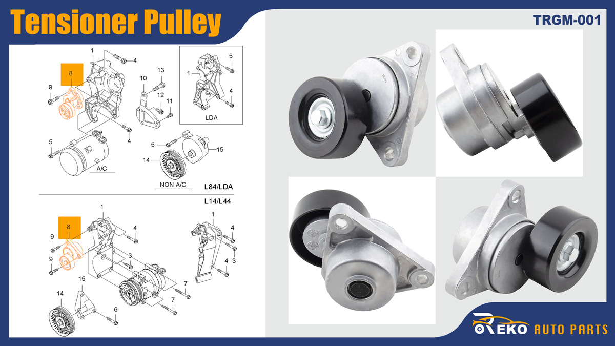 96349976 belt tensioner lever