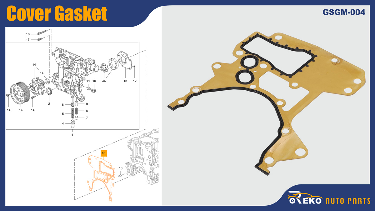 24405911 timing case gasket