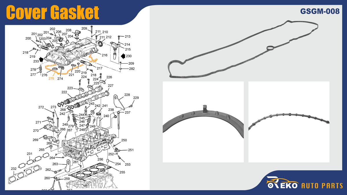 12635953 cylinder gasket
