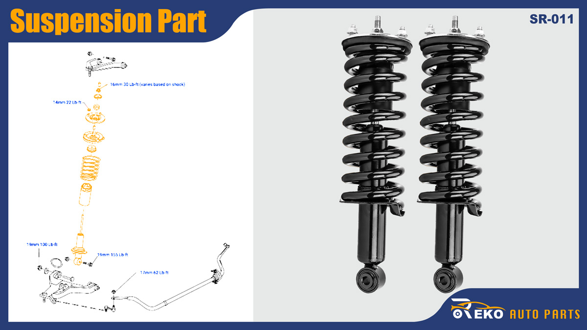Front Struts For Nissan Pathfinder 2005 2006 2007 2008 2009 2010 2011 2012, Nissan Xterra 2005 2006 2007 2008 2009 2010 2011 2012 2013 2014 2015 4WD RWD, 171103, 181103, 92140125, 11290, 1345557, SR4203, ST8615, E6110ZS60A, E6110ZL10A, 56110EA027, E6110ZL10J, E6110ZS60J, 2701480172, 815312, G57413